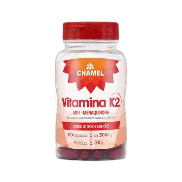 Imagem de Vitamina K2 500mg 60 Cps - CHAMEL
