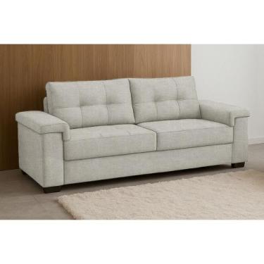 Imagem de Sofá 3 Lugares 208cm Palazio Ferguile, Linho Safira Cru
