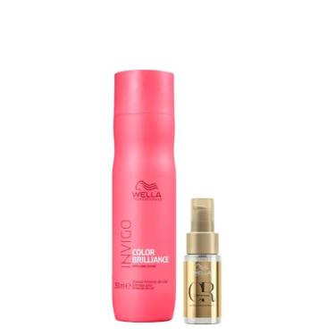 Imagem de KIT WELLA PRO INV BRILLIANCE SH 250 + OIL 30