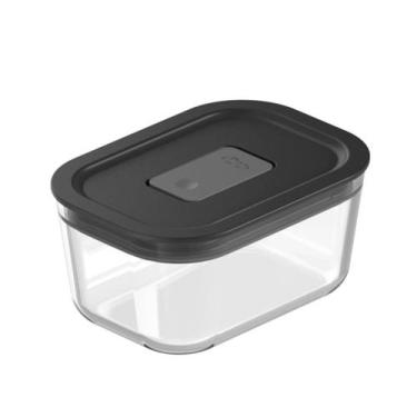 Imagem de Pote Vidro Hermético 370Ml Fresh Lock Válvula Multiuso - OU