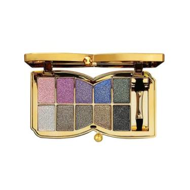 Imagem de Castrap Paleta De Sombras, Maquiagem Natural 3D, Série De Sombras Elegantes De Longa Duração, Altamente Pigmentadas, Para Um Visual Deslumbrante (Café roxo)