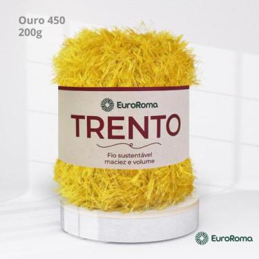 Imagem de Barbante Trento 200g - EUROROMA, 450 | Ouro