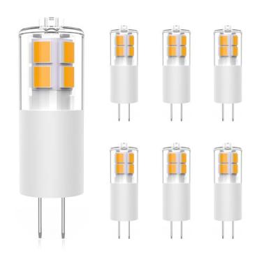 Imagem de Lâmpadas LED GOHDLAMP G4 12V 3W brancas quentes (pacote com 6)