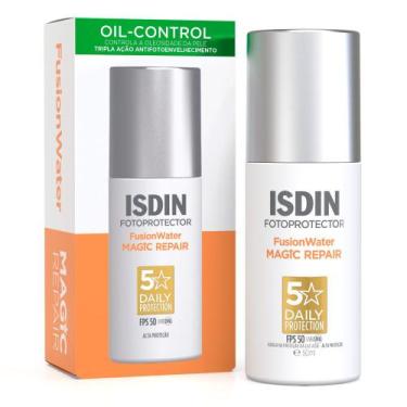 Imagem de Protetor Solar Facial Isdin Fotoprotector Fusion Water Magic Repair 5 