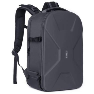 Imagem de Mochila para câmera MOSISO Waterproof Hardshell 15-16 polegadas cinza