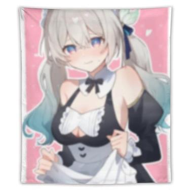 Imagem de LIEGBMEU Sexy Bikini Hot Anime Girl Tapeçaria 127.0 cmx152.4 cm Interior Exterior Wall Quilt Art Decoração de Tapeçaria Caprichosa, AF166