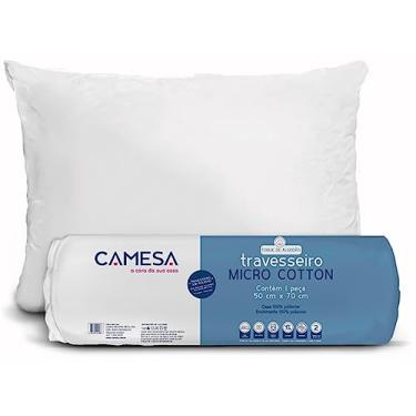 Imagem de Travesseiro Rolinho, Camesa, Branco, 50x70 cm