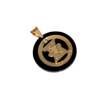 Imagem de Pingente Curso Profissão Zootecnia Folheado Ouro 18k