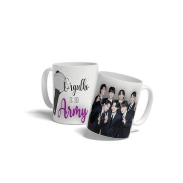 Imagem de Caneca BTS Orgulho de ser Army - Lorraine Canecas, Branco