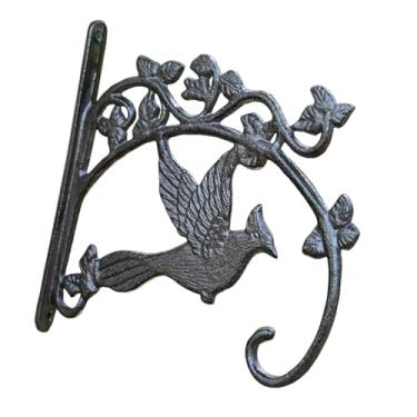 Imagem de MotiveTech Suportes para plantas, suportes para pendurar plantas, cestas suspensas, alimentador de pássaros, gancho para jardim, Martim-pescador