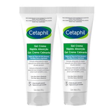 Imagem de Kit 2 Cetaphil Gel Creme Calmante Rápida Absorção 226g