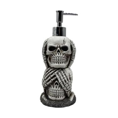 Imagem de Ｂｅｓｇａ Dispensador de Sabão de Halloween com Bomba, Garrafa para Lavar Louça, Recarregável, Pequena Decoração de Halloween, 300ml para Casa, Hotel, Sal