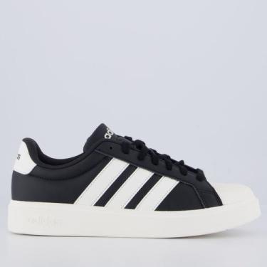 Imagem de Tênis Adidas Streettalk Feminino Preto e Branco, 38