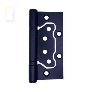 Imagem de Dobradiça De Sobrepor Inox Preto - DS