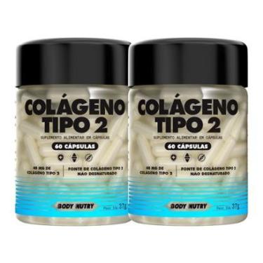 Imagem de Kit 2x Colágeno Tipo 2  , pote 60 cápsulas cada-Unissex