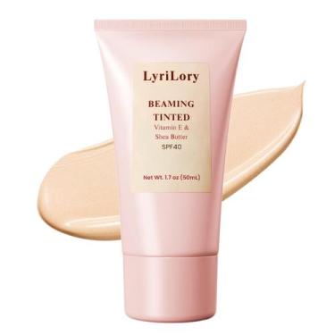 Imagem de Hidratante colorido LyriLory Beaming SPF 40 50mL com vitamina E