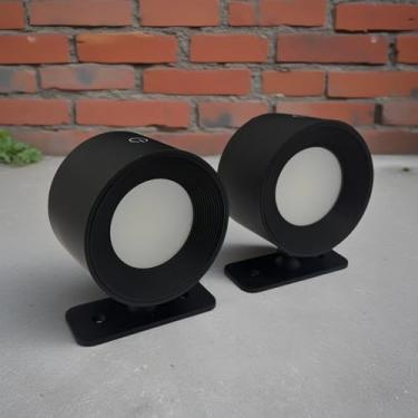 Imagem de eazart Luzes LED montadas na parede, arandelas de parede para cabeceira do quarto, pacote com 2