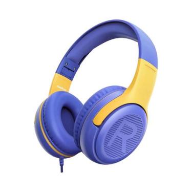 Imagem de Fone De Ouvido Para Jogos Infantil Com Microfone, Estéreo Surround De 