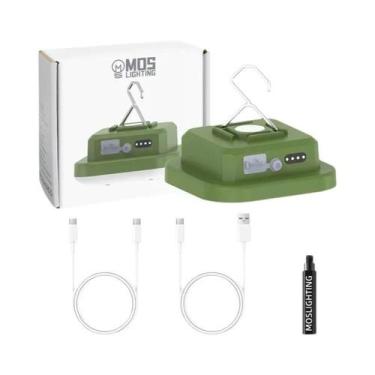 Imagem de Lanterna Portátil Solar De Camping 13500mAh Recarga Rápida Magnética E