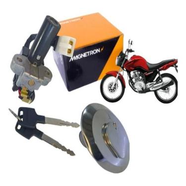 Imagem de Kit Chave De Ignição Cg Titan Fan 150 2011 2012 2013 Magnetron