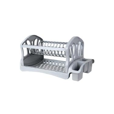 Imagem de Escorredor De Louça E Organizador De Pia(CINZA)