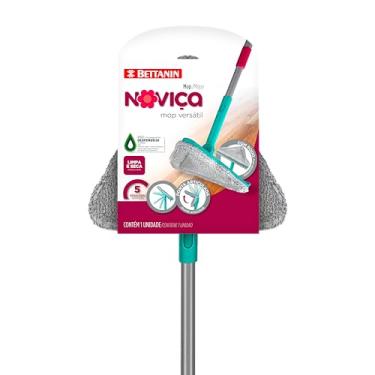 Imagem de Noviça - Mop Versátil com Cabeça Articulada para Lavar e Secar Pisos, Bettanin