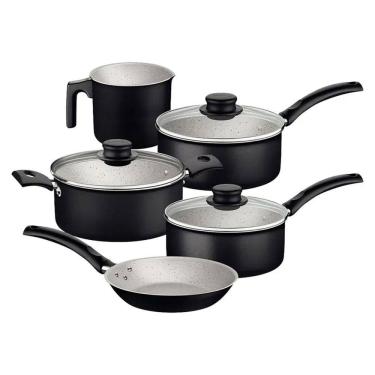 Imagem de Jogo de Panelas Tramontina Linz Antiaderente 5 Peças