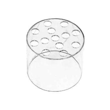 Imagem de Generic Cobertura de acrílico para alimentador de corais, escudo de alimentação para bloquear peixes, evitar que os corais flutuem ao redor da cúpula, M