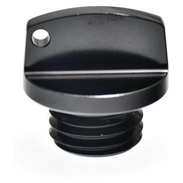 Imagem de Acessórios de motocicleta CNC M20 x 2,5 plugue de tampa de enchimento de óleo compatível com Y&AMAHA CBR 250RR 1000RR YZ250F YZ450F (preto)