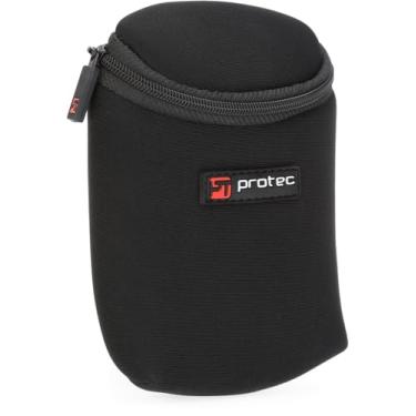 Imagem de Protec Trompete/Pequena Latão Múltiplas (3 peças) Neoprene Bocal com Fecho de Zíper - Preto, Modelo N219