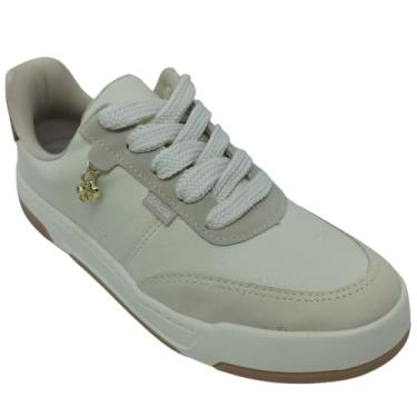 Imagem de Dakota, Tênis Dakota Feminino Dia a Dia com Pingente (BR, Adulto, Numérico, 36, Cream)