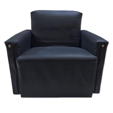 Imagem de Poltrona Infantil Sofazinho Reforçada Decoração Modelos Preto