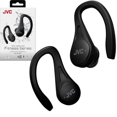 Imagem de JVC Fones De Ouvido Esportivos Sem Fio, Leves E Compactos, Bateria Longa Duração (Até 30 Horas), Som Com Driver Magnético Neodímio, Resistência À Água (Ipx5) - Haec25Tb (Preto), Tamanho Pequeno