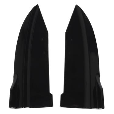 Imagem de Generic Difusor de Canard para Para-choque Traseiro, Esquerda e Direita, Fácil Instalação, Esportivo, 1 par de Spoiler Traseiro para X6 G06 M-sport 2020 a 2022 (Preto brilhante)