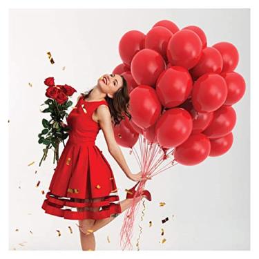 Imagem de Conjunto de balões de festa 10/20/30/50 peças de balões de látex ouro preto rosa rosa decorações de casamento festa de aniversário adulto chuveiro de hélio globos bolas de ar crianças (tamanho da