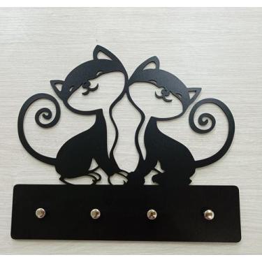 Imagem de Porta Chaves Gatinhos - Kiarte