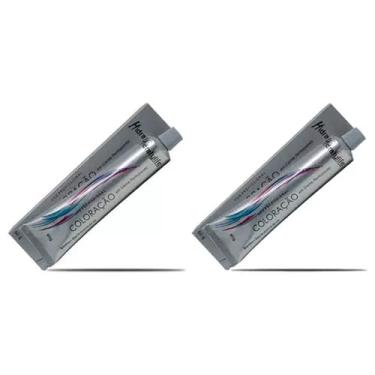 Imagem de Kit 01 Tinta Preto Azulado 1 e 01 Tinta Azul Royal Mairibel