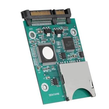 Imagem de Adaptadores de Cartão de Memória, Cartão de Memória Sd/sdhc/sdxc/mmc de Transmissão Rápida de 22 Mb/s para Adaptador Conversor Sata 2.5in 7 + 15p Adequado para Dos, 98se, Me,
