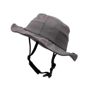 Imagem de simhoa Capacete de bicicleta, boné, tipo chapéu, capacete de ciclista, chapéu de surf, unissex, feminino, Gray M