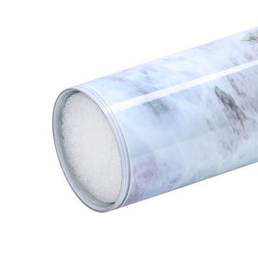 Imagem de AYNEFY Cartaz de Fundo de Aquário, Decoração de Cachoeira de Selva Em Pvc, Papel de Parede Adesivo 3D para Tanque de Peixes, Cores Vivas, Fácil Aplicação (122 * 50cm)