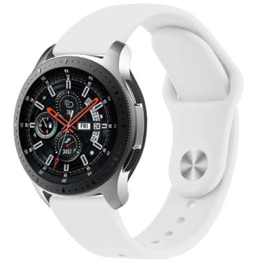 Imagem de Pulseira de relógio de 22 mm para Samsung Galaxy Watch 3 de 45 mm/Galaxy Watch de 46 mm/Gear S3 Frontier/Classic, pulseira de silicone esportiva de liberação rápida para Garmin Venu 3/2/vivoactive 4