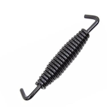 Imagem de QKYS Harley Kickstand Spring, mola de suporte de motocicleta de aço cromado, substituição para #50005-85A, compatível com Softail/Road Glide/Sportster (preto)