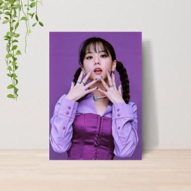 Imagem de Quadro Black Pink Kpop A4  Placa MDF 11 - Lomi Art