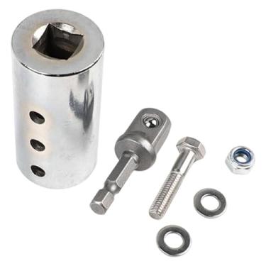 Imagem de Generic Adaptador para furadeira elétrica para macaco de reboque com ponta adaptadora de 1/2 polegada. Substitui com qualidade premium o eixo de acionamento