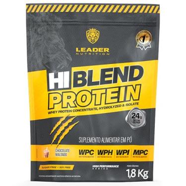 Imagem de Whey Protein Hi-Blend Protein 1,8kg Leader Nutrition - Sabores Diversos (1,8kg, CHOCOLATE MALTADO)