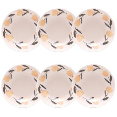 Imagem de Conjunto De Pratos Fundos 06 Peças Encanto Oxford