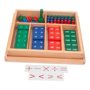 Imagem de YIJU Jogo de Carimbos Matemáticos para Crianças, Brinquedo Educativo de Matemática, para Meninos e Meninas, Brinquedo para Desenvolvimento Infantil em