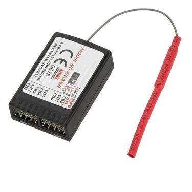 Imagem de 4.0-6.5V DC 2.4G 8CH Mini Receiver for i6 i10 T6 CT6B Transmitter, 160 Wave Band, 500-1000M Control Distance