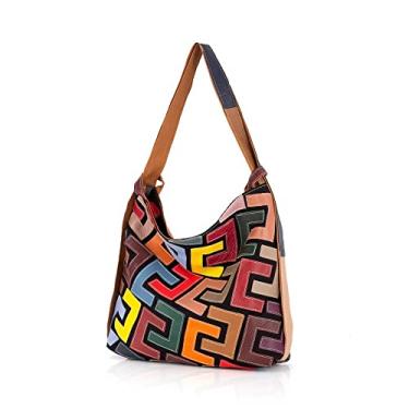 Imagem de Eysee Bolsas de ombro coloridas, bolsas femininas, bolsas femininas, bolsa de ombro de couro, bolsas de ombro para mulheres