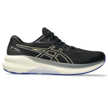 Imagem de ASICS Tênis masculino Gt-4000 4, Preto/laranja claro, 9.5 Wide